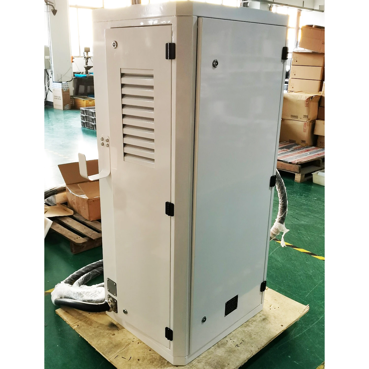 67kw AC DC Integrated ev charging pile CCS combo 2 CHAdeMO Type2 DC fast EV charger