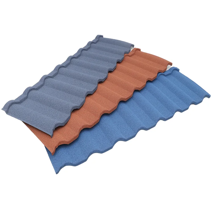 Classic Tile Stone Coated Metal Roof Tiles Weather Resistant Galvanized Roofing Material Roof Tiles for Architecture