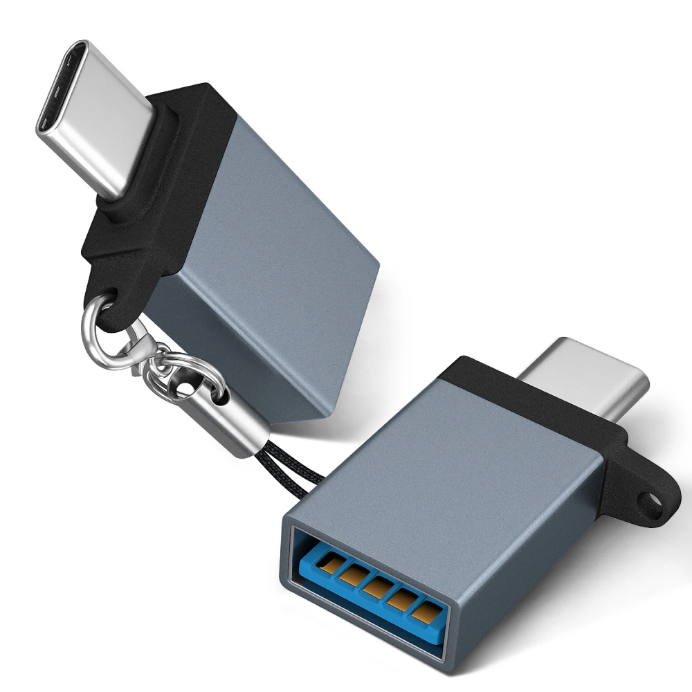 USB 3.0 Type-C Otg Cable Adapter Type C Female to USB Male L Shape Adapter for Huawei Samsung