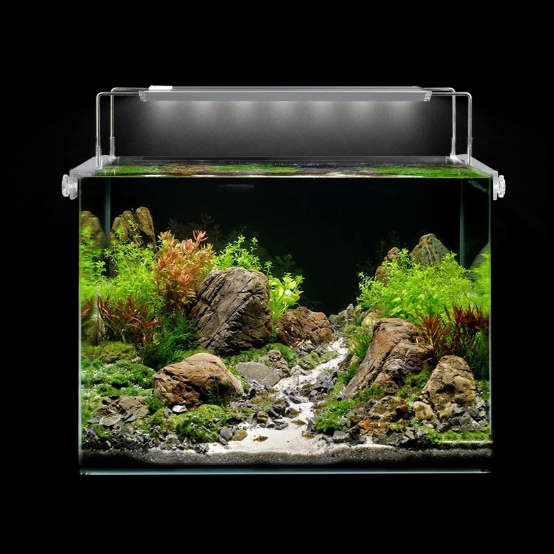 The New Listing Led aquarium led lighting fish tank highly transparent Extensible Waterproof Clip on Lamp For Fish Tank