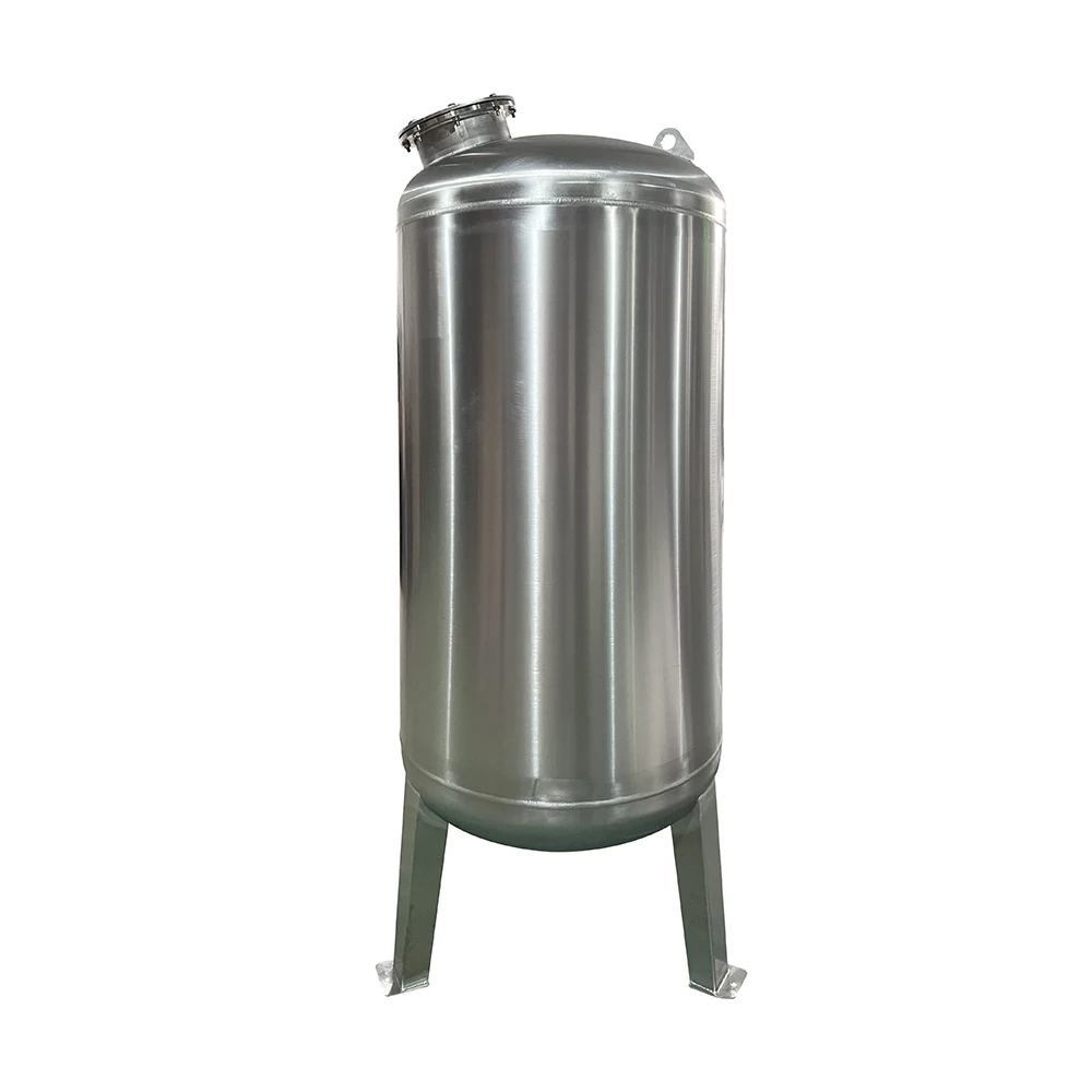 stainless steel water tank mechanical filters ss304 sand and activated carbon filter water tank