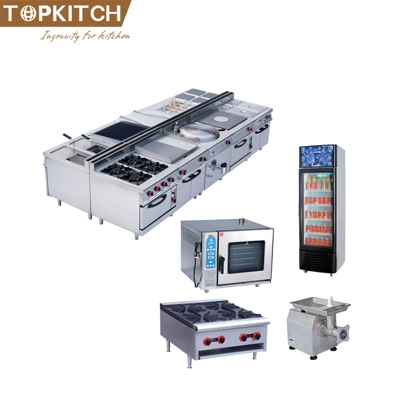 
Industrial AISI 304 Stainless Steel Commercial KFC Kitchen Equipment From China 