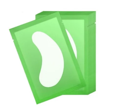 
50pairs/pack New Paper Patches Eyelash Under Eye Pads Lash Eyelash Extension Paper Patches Eye Tips Sticker Wraps Make Up Tools 