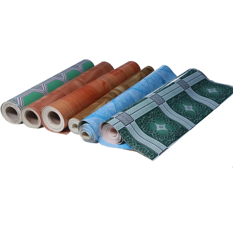 Low Price Wholesale Roll Sponge Flooring Covering Floor Mat 1.2mm Plastic Non-slip PVC Flooring
