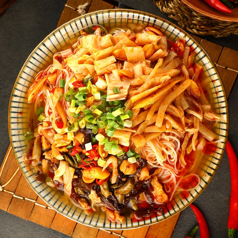 wholesale Shizuren Ready To Eat  202g Luosifen Spicy Instant Snail Rice Vermicelli Noodles cup noodle