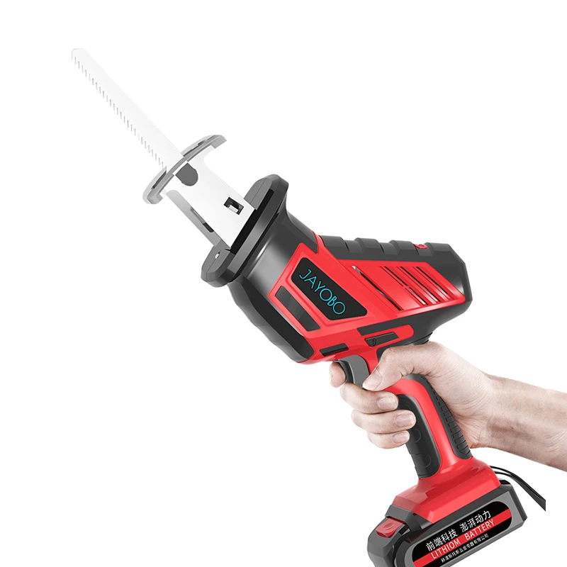 Портативный практичный 12В литиевая батарея сабельная пила для резки металла древесного пластика