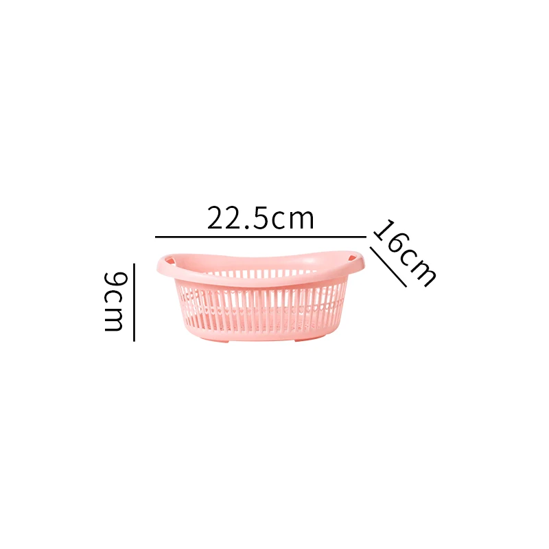 2023 New design hot sell Kitchen Organizer furniture basket Fruit And Vegetable Multi-purpose Plastic Basket