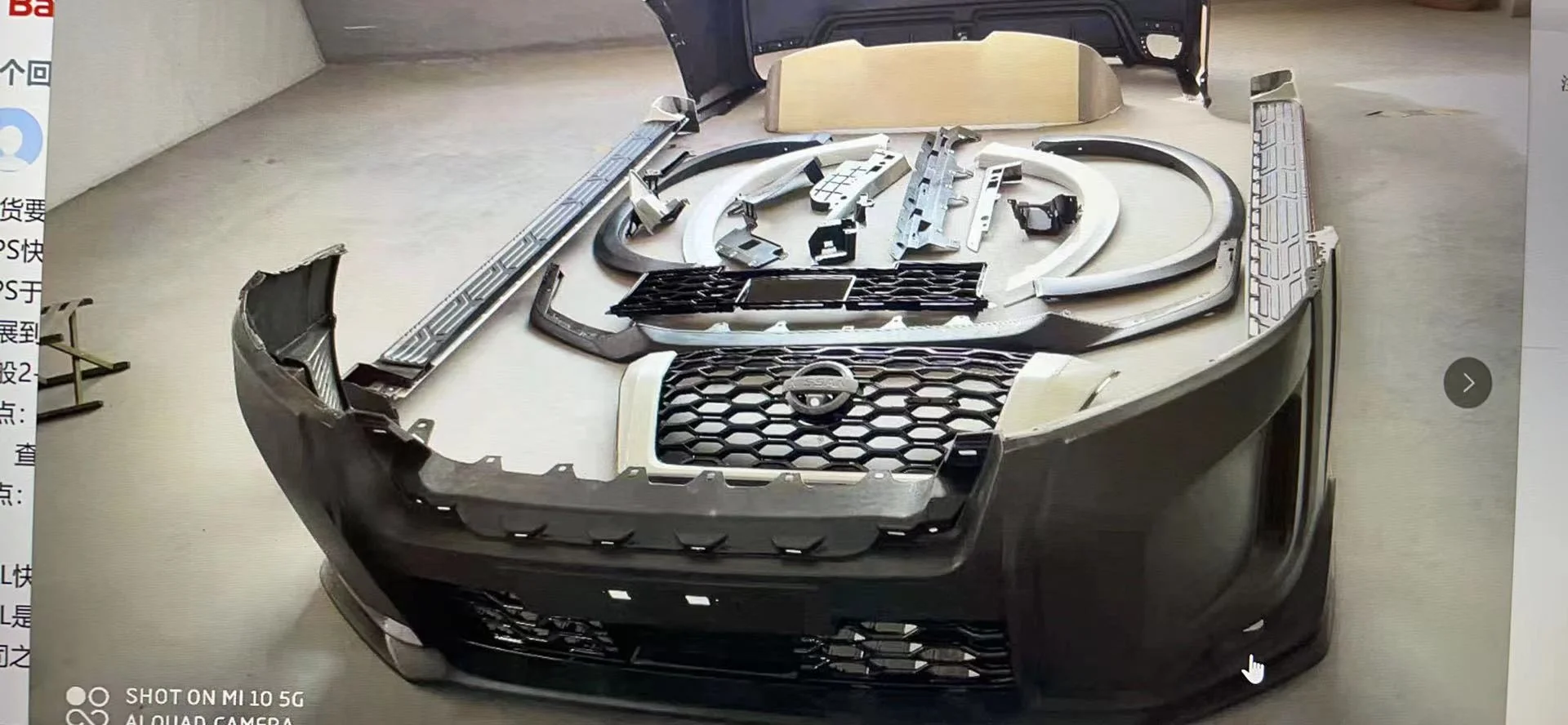 luxury hot sale body kit for Nissan Patrol Nismo 2021 front bumper back bumper