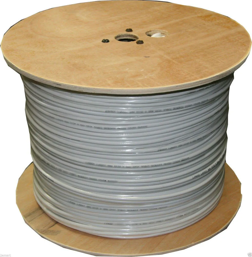Multi Conductor Stranded 4 Core Security Alarm Control Cable Shield Grey