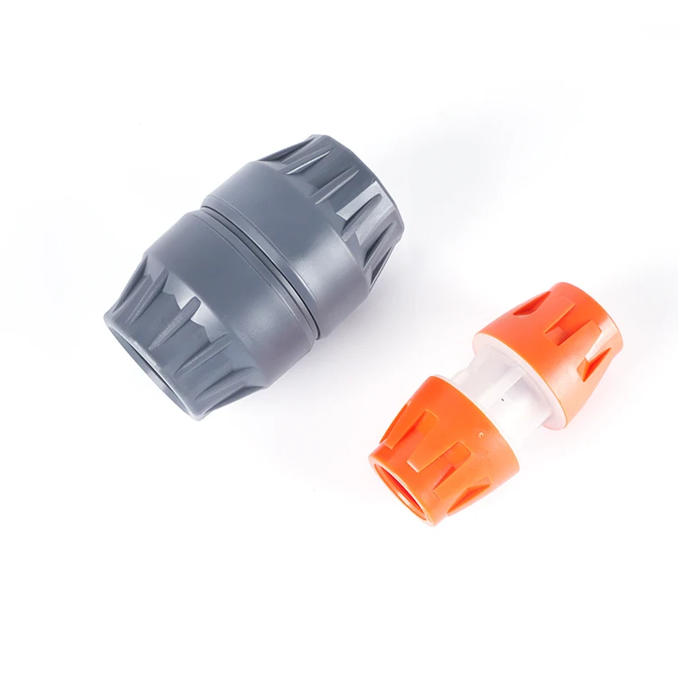 Plastic connector of pp push fit compression fittings