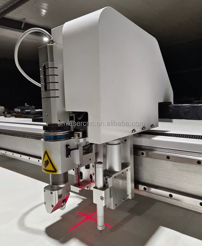 single layer multi layer cutting solid material cloth textile leather biaxial mat digital automatic cutting machine