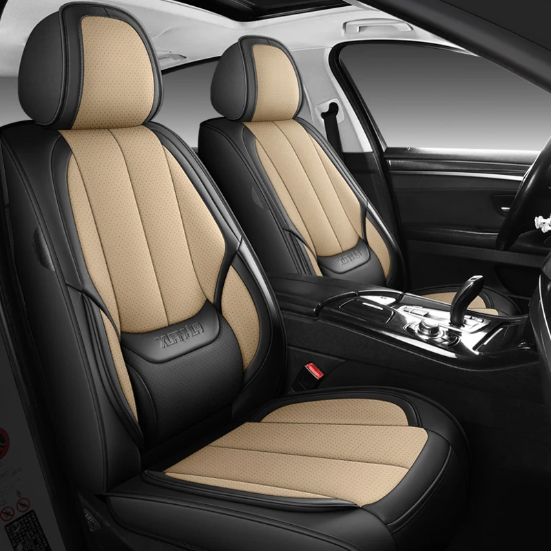 Car Seat Covers,Breathable and Waterproof Napa Leather Automotive Seat Covers for Cars,Anti-Slip Driver Seat Cover Universal Fit