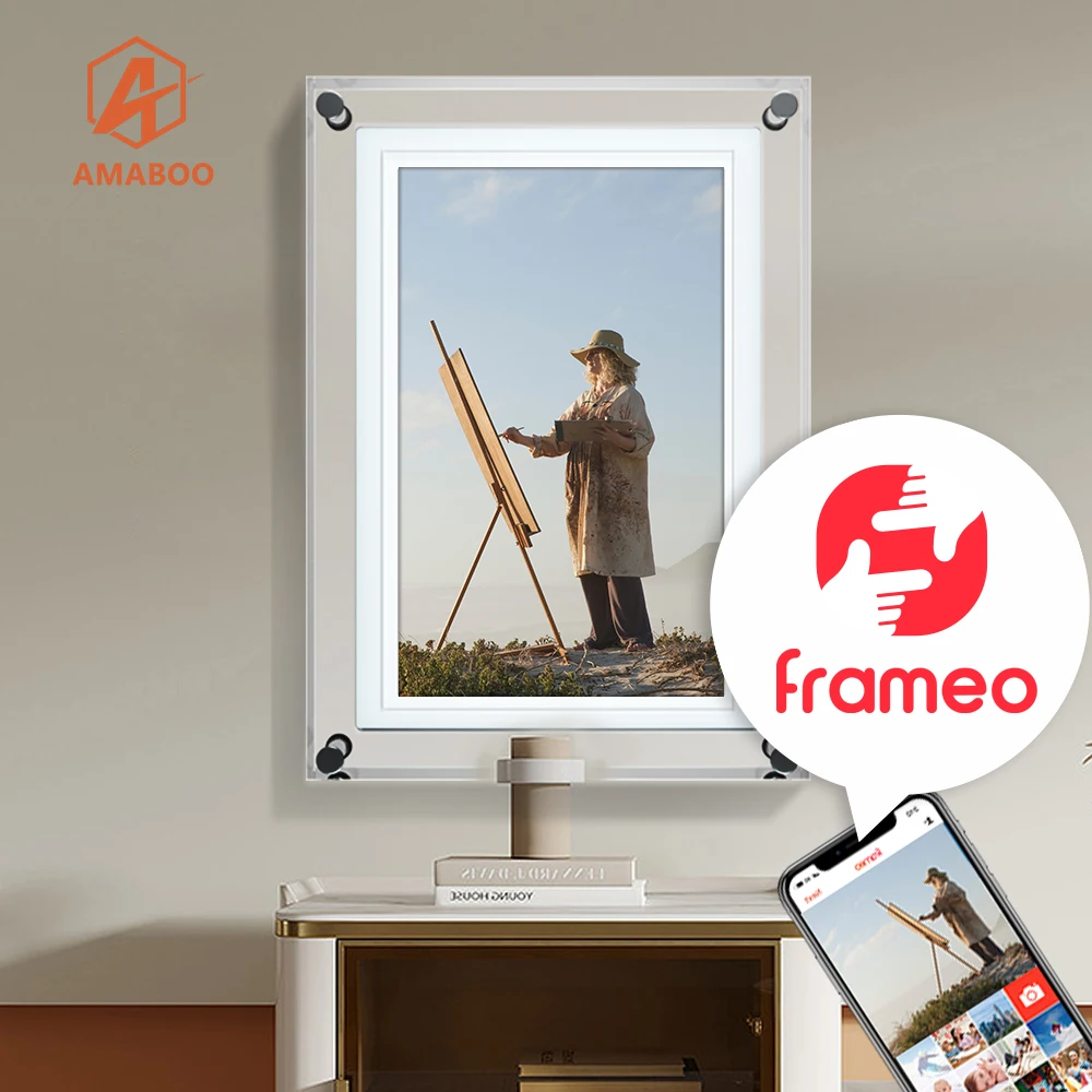 Good Price Art Smart Endnote Download Wifi 10.1inch Nft Display Digital Photo Frame