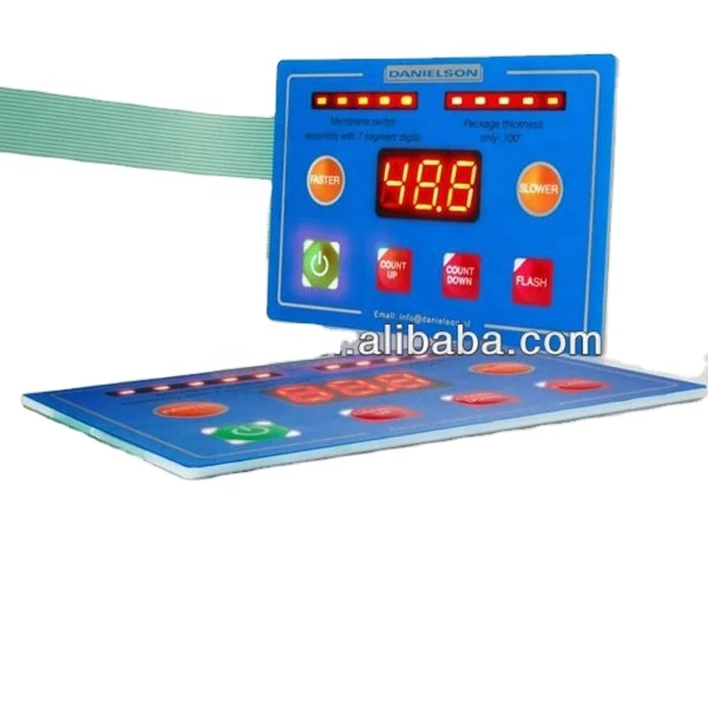 Manufacturer customization push capacitance touch button membrane switch key pad