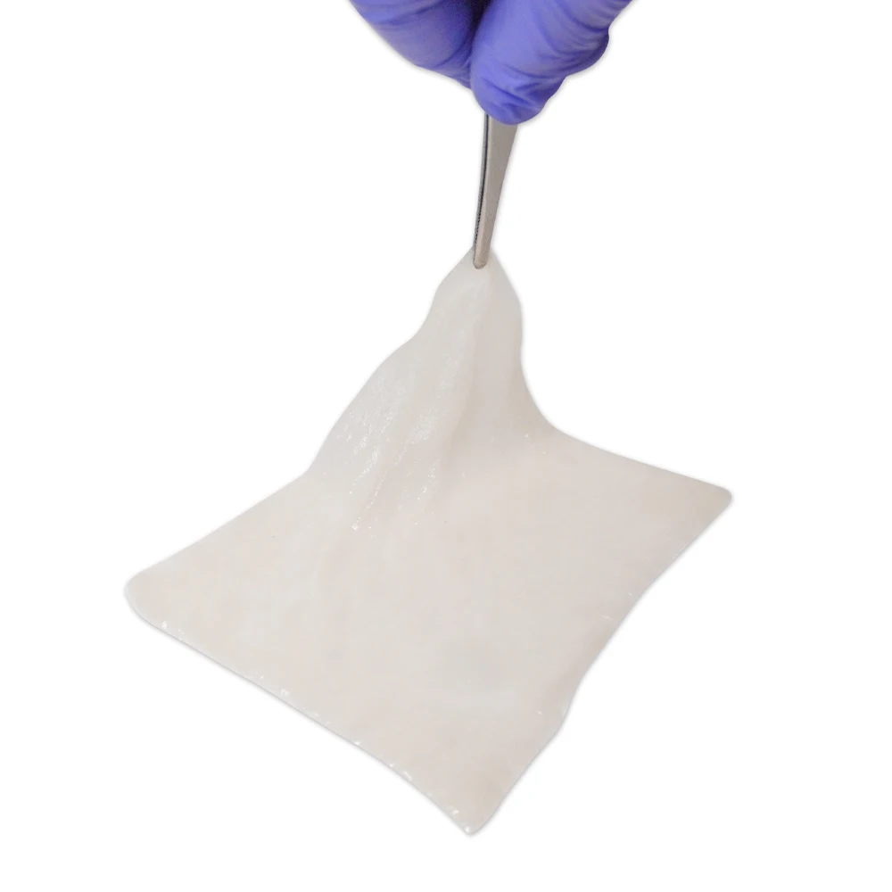 Calcium Alginate Wound Dressing, 4' x 4' Patches, Sterile Pads, Soft and Highly Absorbent Dressing Gauze, Non-Stick Padding