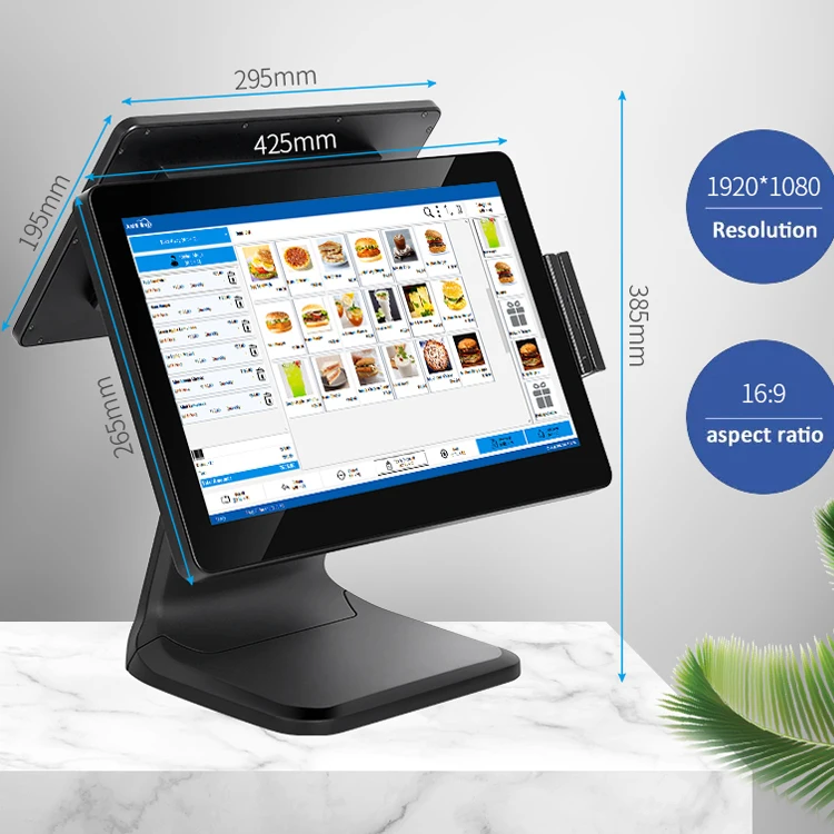 15 inch wholesale all in one windows pos system