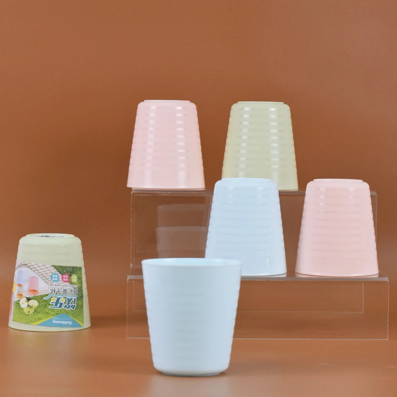 
China suppliers eco-friendly durable drinkware plastic office cup no handle 