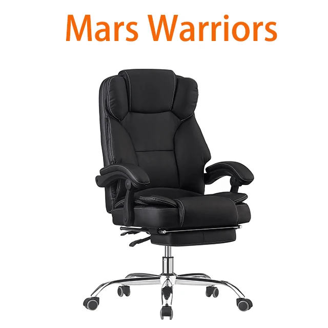 Mars Warriors Luxurious Executive Office Chair, Big and Tall Office Desk Chair, High Back Comfortable Office Leather Chair