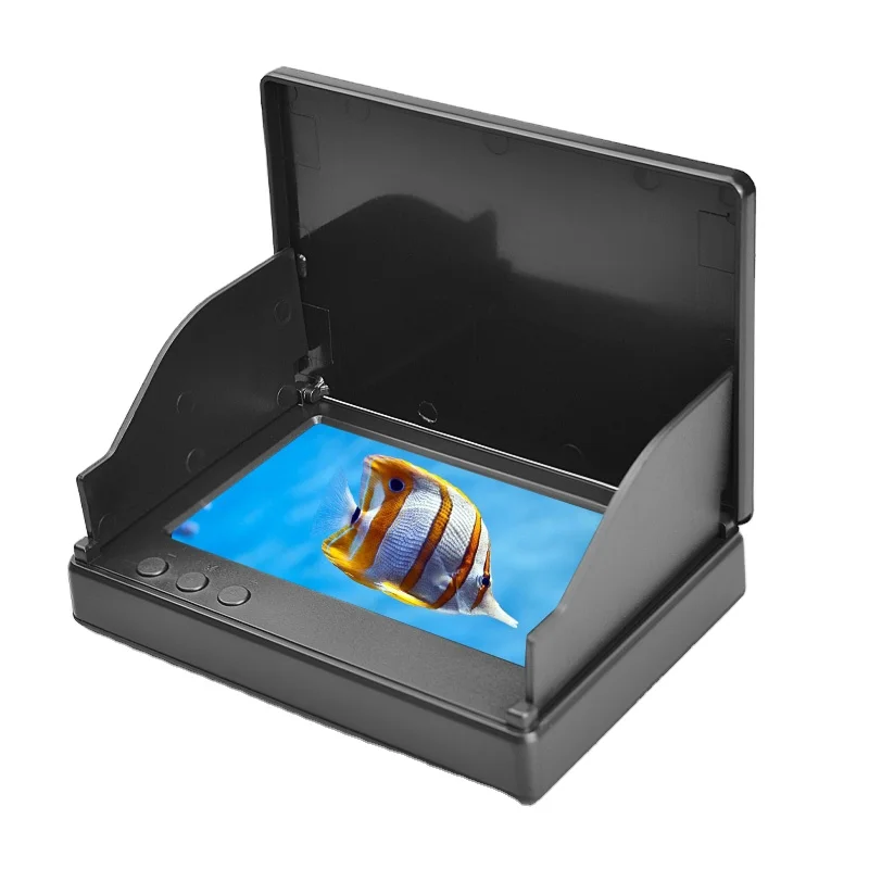 Portable CVBS Signal 1000 Brightness  Fish  Finder underwater  4.3 Inch Screen fishing camera monitor