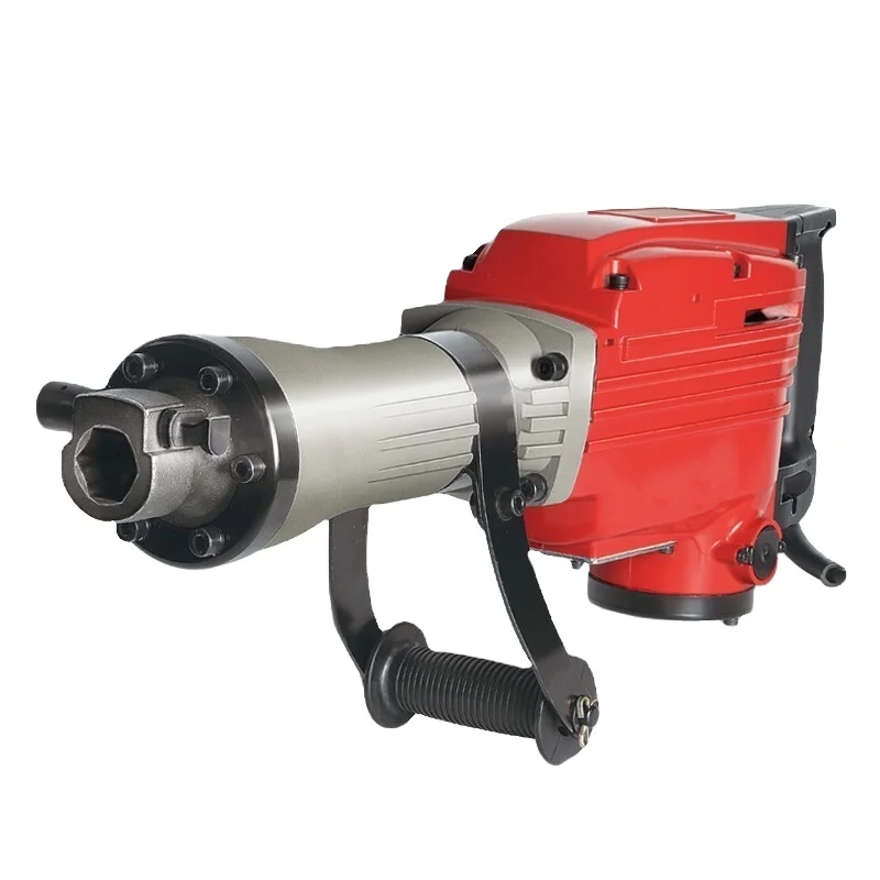 KEN 1350W 65mm Electric Pickaxe High-power Industrial Grade Demolition Wall Slotting Chiseling Impact Concrete 2865N