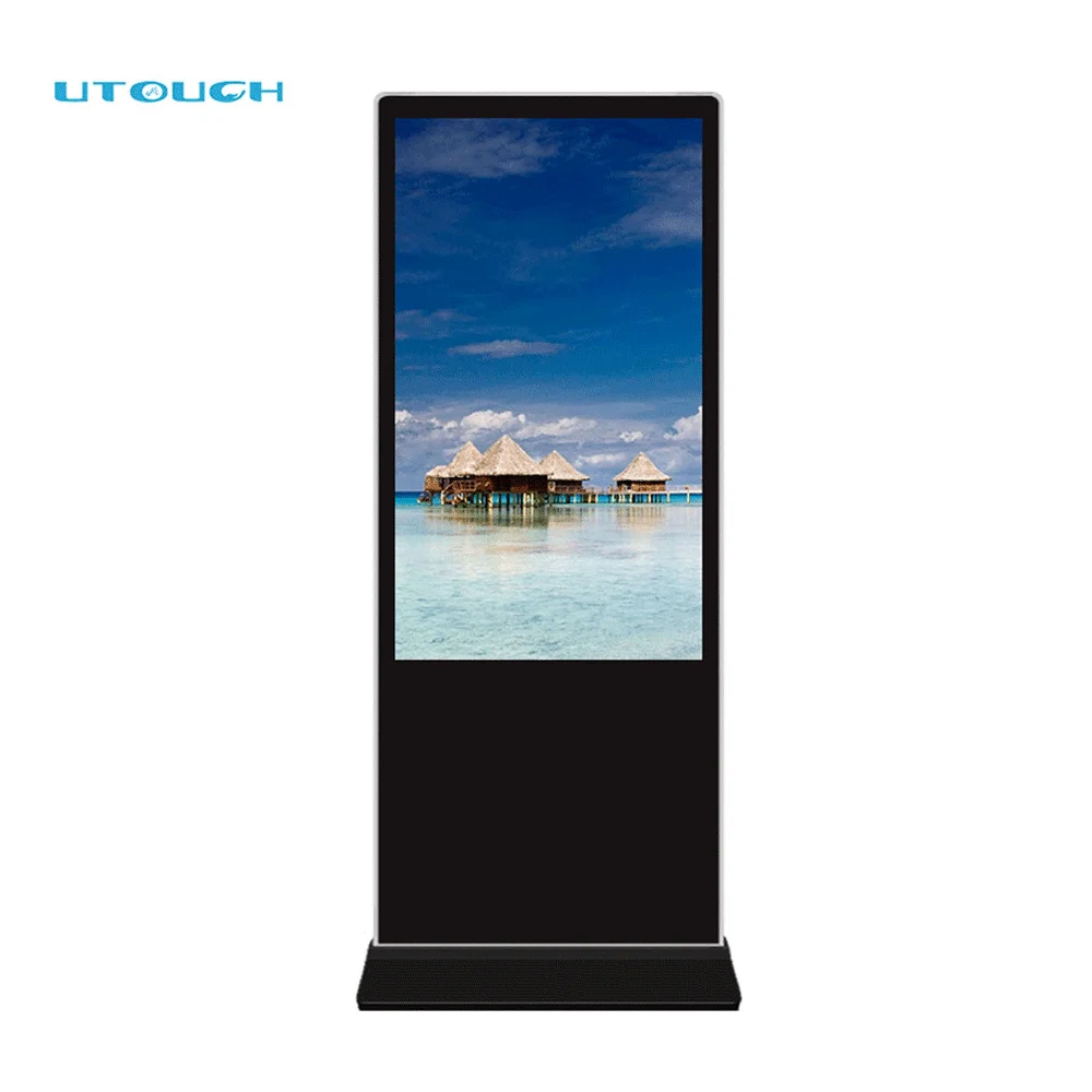 Advertising equipment 49 inch smart touch screen kiosk price