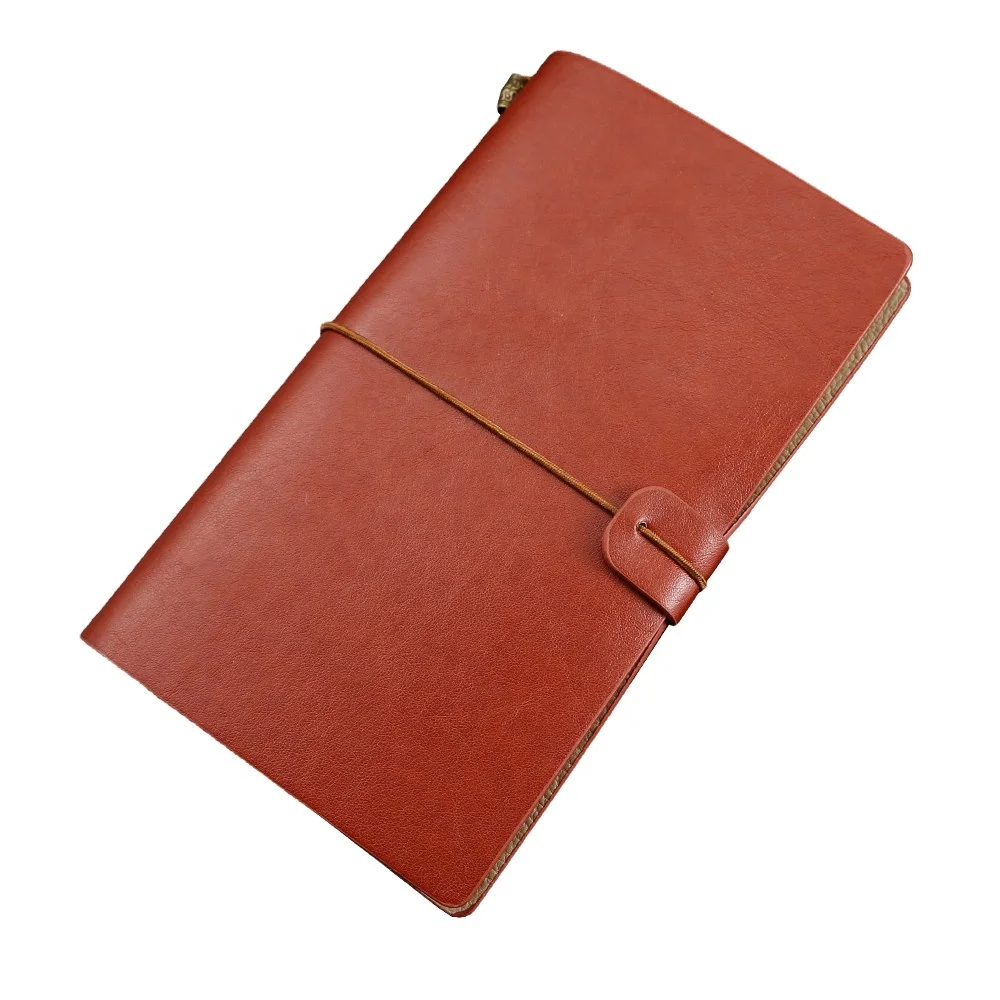 A6 Kawaii Notebooks Soft Leather Planner School Supplies Stationary Travel Journal