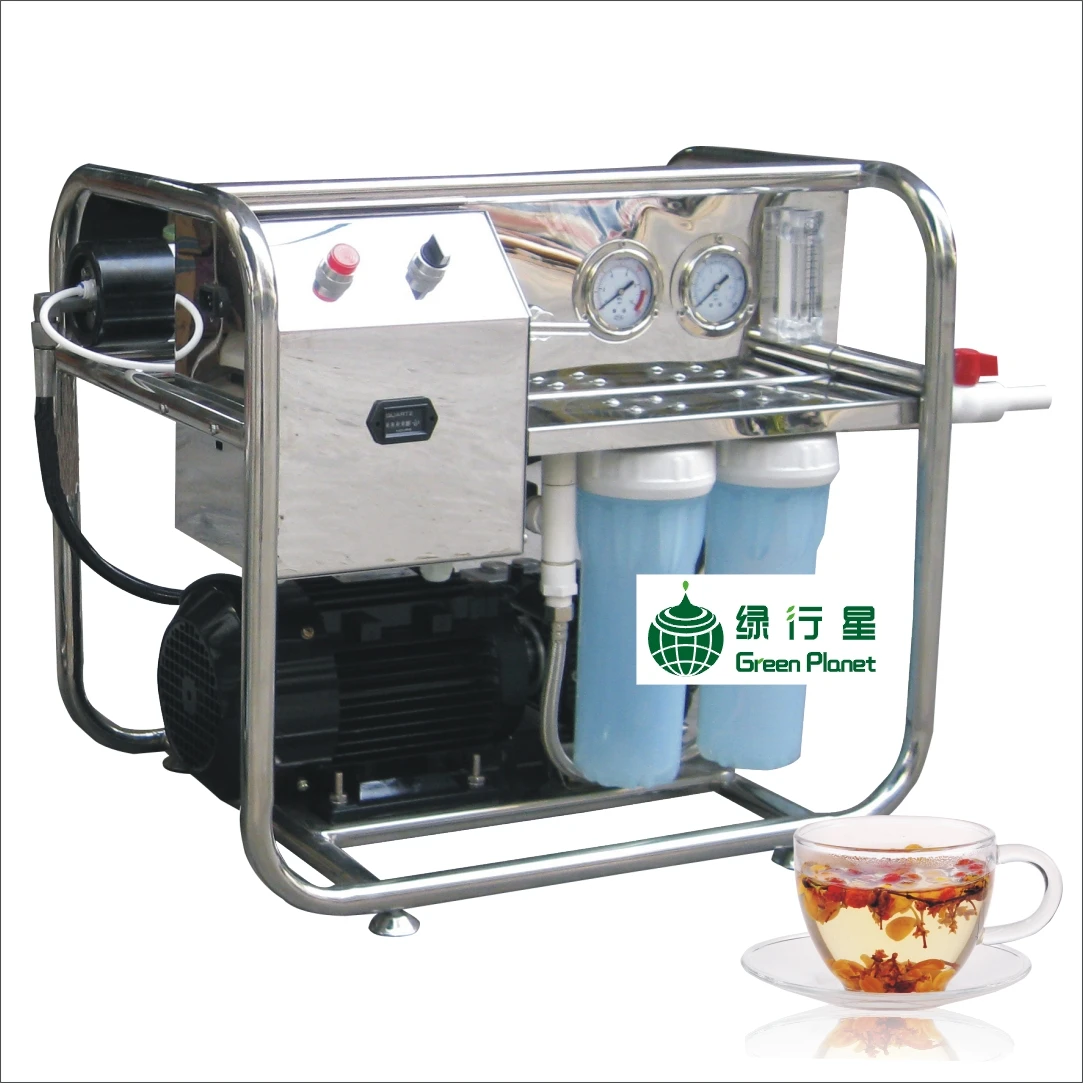 Небольшая установка для опреснения морской воды VR300L с обратным осмосом, план опреснения морской воды для прибрежного отеля