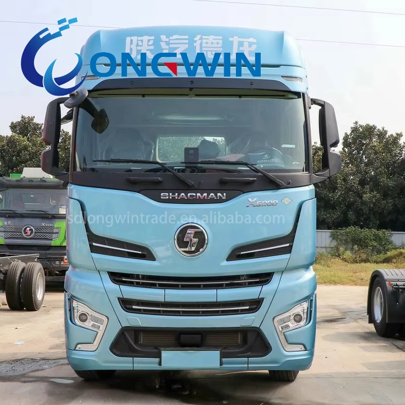 Новый старшеклассник CNG LNG Shacman X6000 6x4 10 колесный прицеп тягач цена