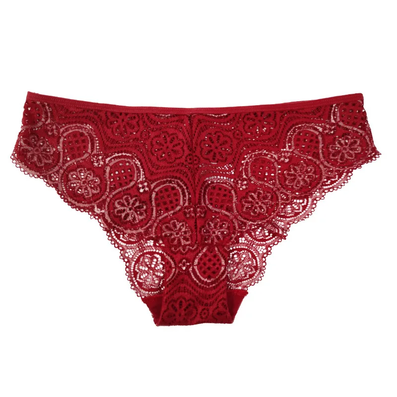 Sexy Seamless Panties For Women Pure Desire Mid-waist Ice Silk Bikini Butt Lift Briefs No Feeling Comfortable Cotton Crotch