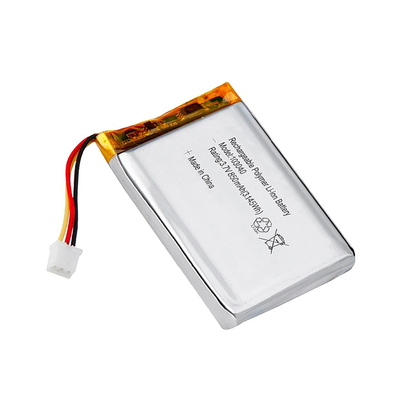 3.7V 850mAh Rechargeable Pouch Cell NCM Polymer Lithium Ion Battery cell for Electric Car