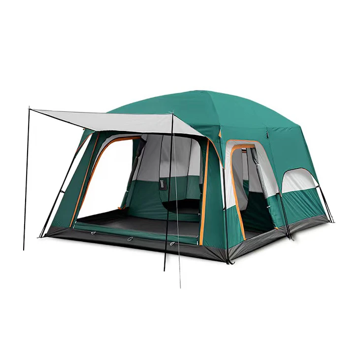 ZJFIT European Large Luxury Wind Resistant Family Carpas de Camping Tent outdoor tent