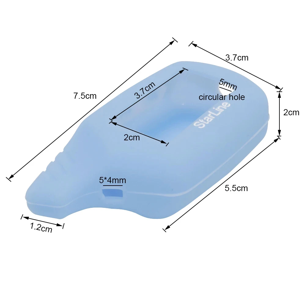 Car silicone key set anti-theft device key bag keychain car remote control