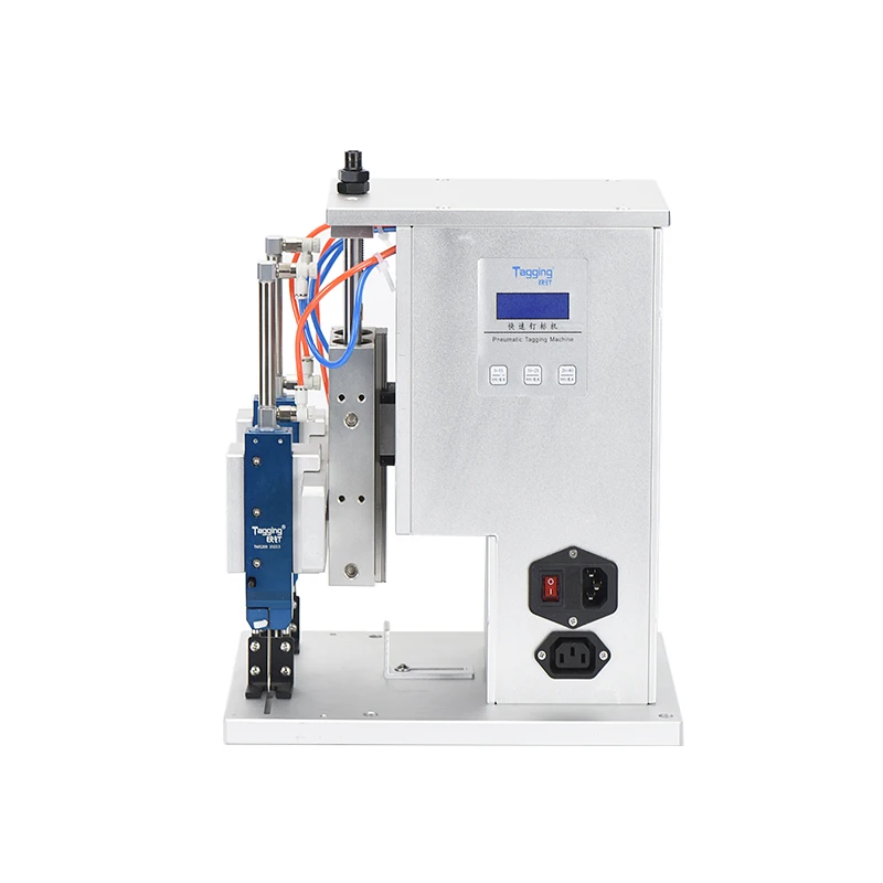 TM5209 Pneumatic Label Tagging Machine Tag With Pin for Cleaning Cloth