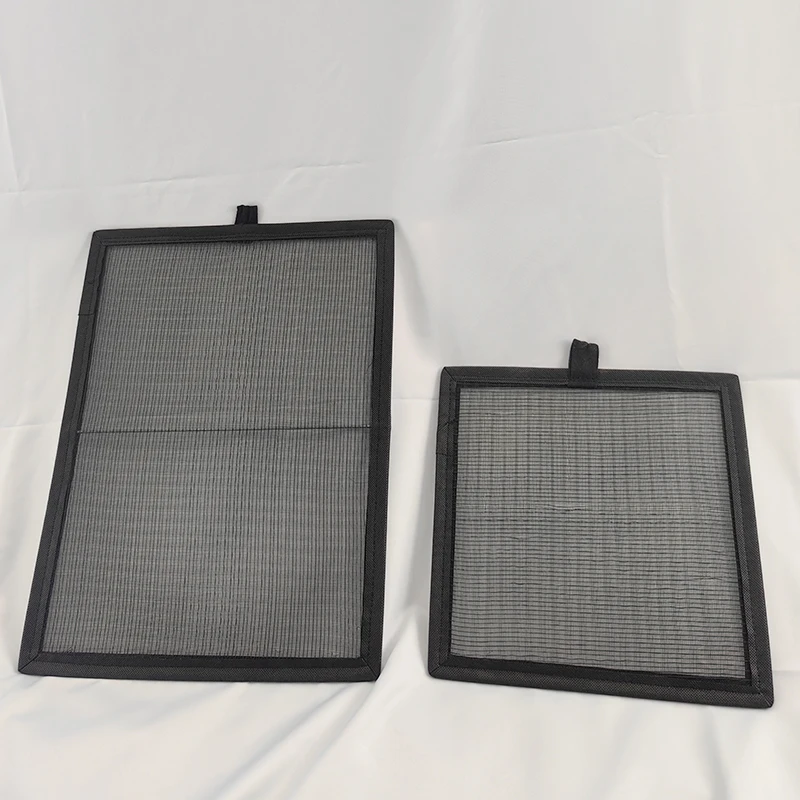 Black Mesh Air Conditioning Unit Dust Screen Coarse Pre-Filter Dust Filter Screen Air Conditioner Filter Accessories