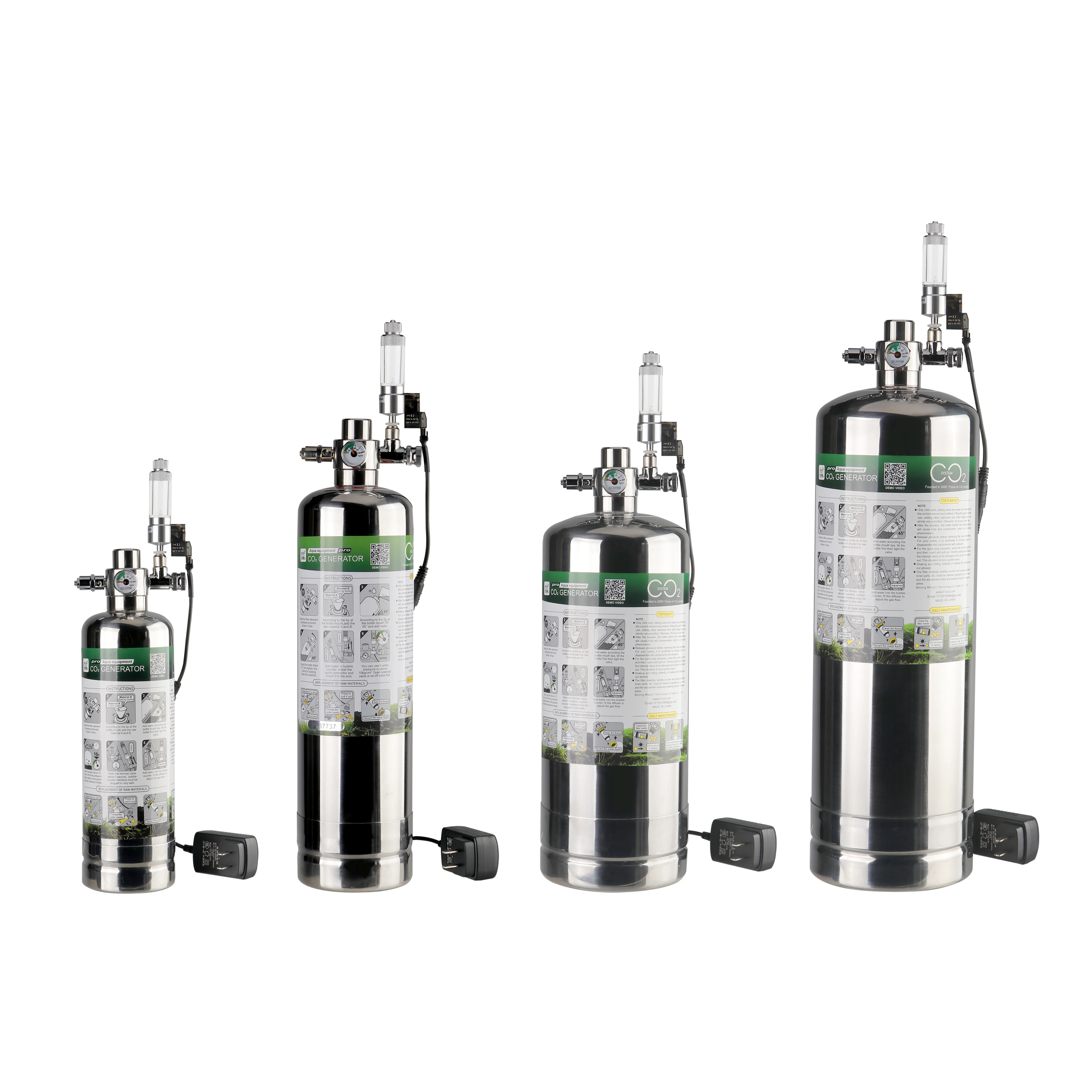 OEM Professional Aquatic Plants Equipment Water Grass Fish Tank Carbon Dioxide Cylinder co2 Generator