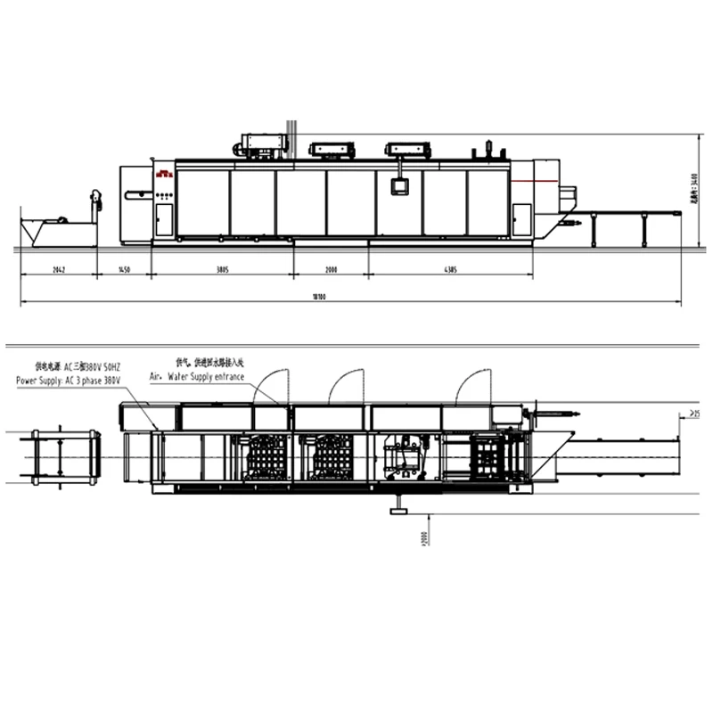 
AUTO Multi-Station High-speed Automatic Plastic Thermoforming Machine Best Choice 