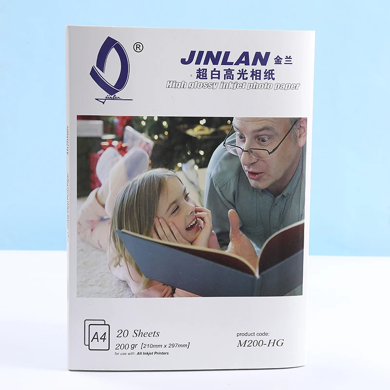 Глянцевая фотобумага Jinlan a4 200
