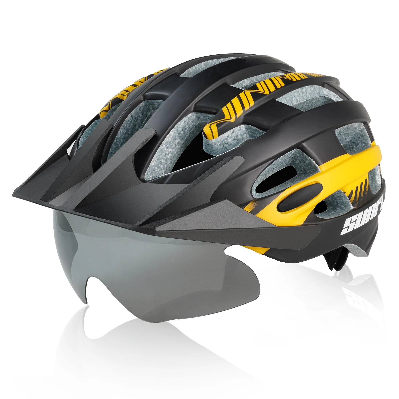Helmet With Visor Mtb Race Protector Bicycle Helmets