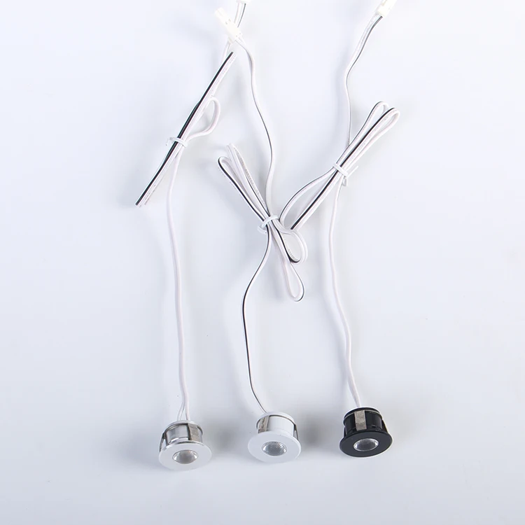 1W DC12V ultra thin led spotlight mini size cut out 18mm led mini spot light