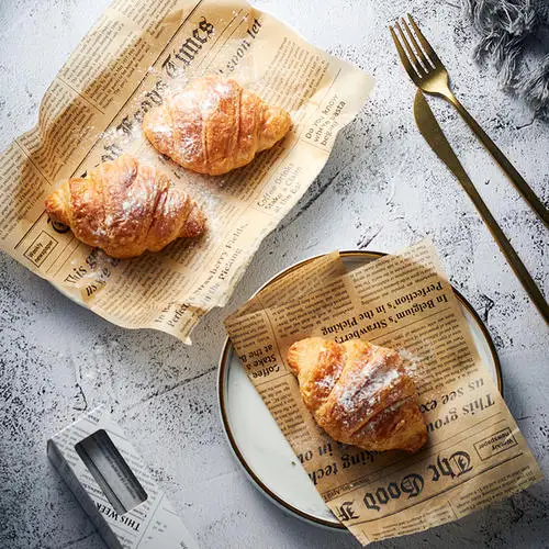 10-80 GSM Food Grade Printed Packaging Paper Butter paper