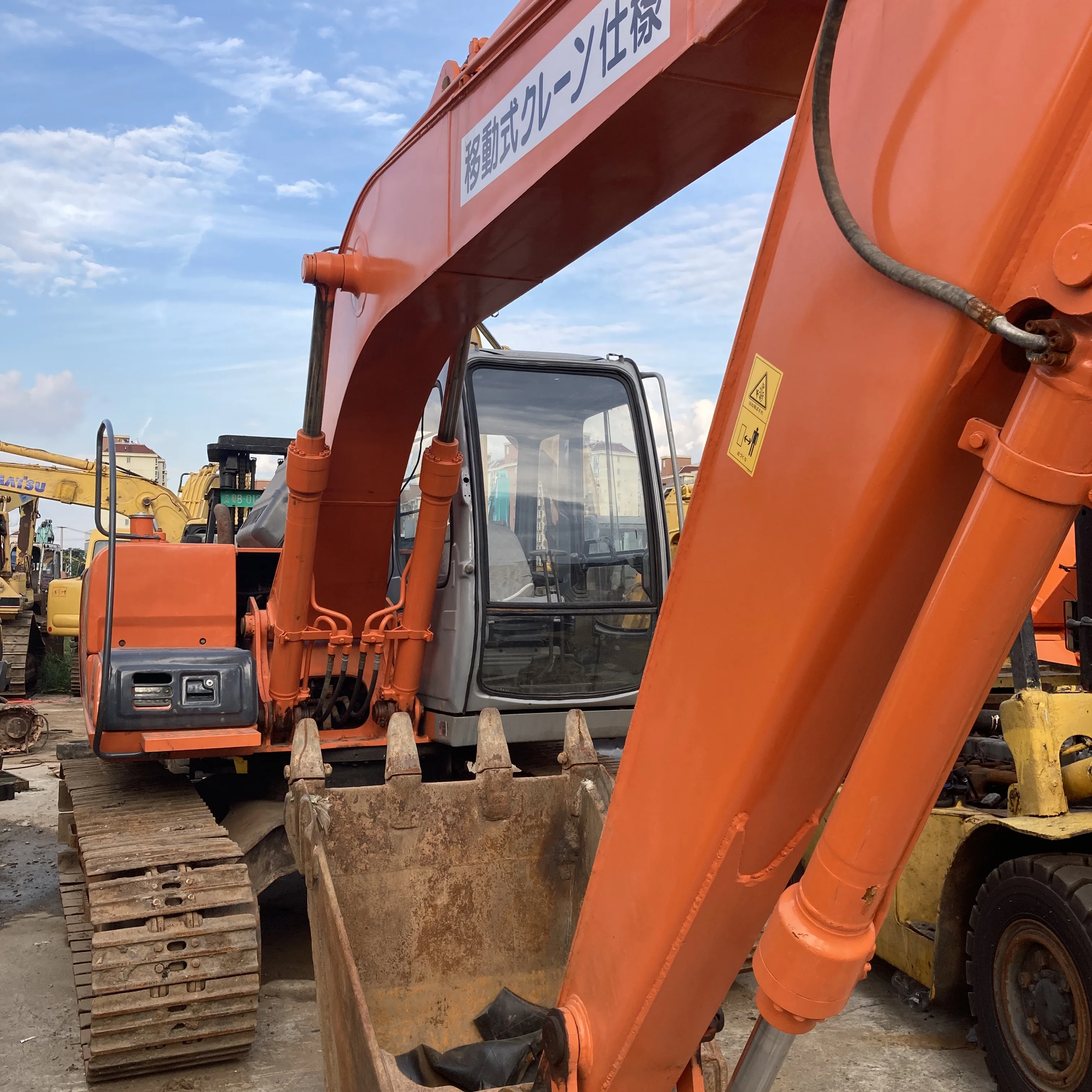 
Used small mini original Hitach EX120 high performance Hydraulic Japanese Excavator 12 ton for sale 