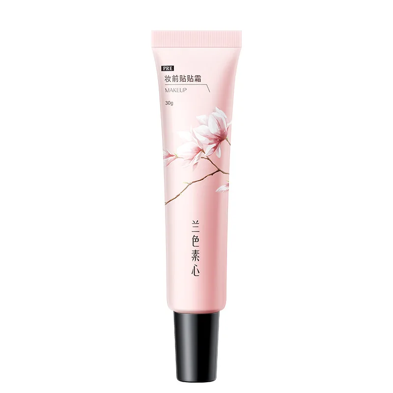 Blue Plain Heart Makeup Primer Long-Lasting Brightening Concealer with No-Makeup Effect Smear-Proof and Lazy-Friendly