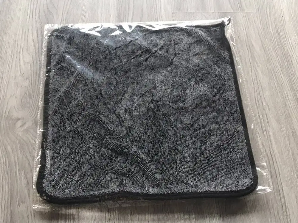 600GSM Microfiber Twisted Loop Drying Towel, Twisted Car Towel Scratch-Free, Lint-Free and Swirl-Free