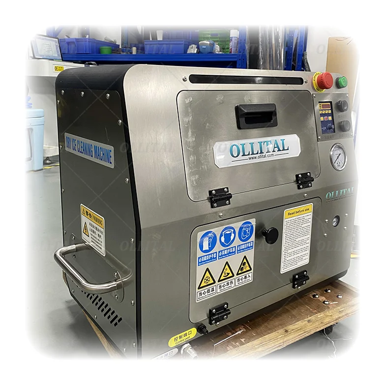 T6 Dry Ice Cleaning Machine for Cleaning Refrigerator Styrofoam, Overflow Glue, Etc. Best Dry Ice Blasting Machine