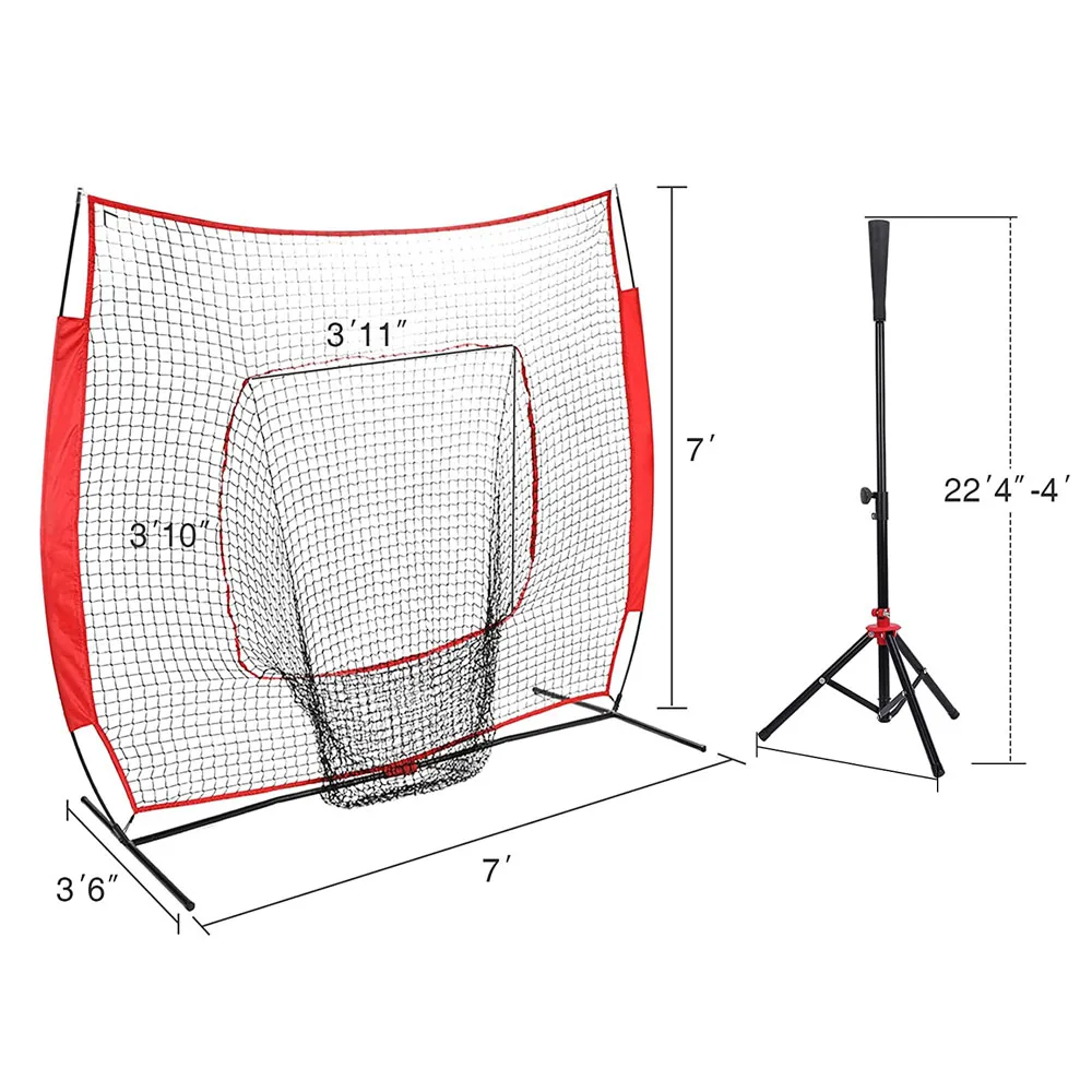High Quality Wholesale custom Portable outdoor sports Baseball Net practice batting training net
