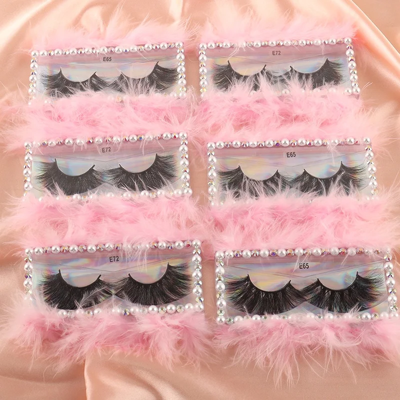 Lashes3d оптовый поставщик 25 мм коробка для упаковки ресниц из меха норки фирменная торговая