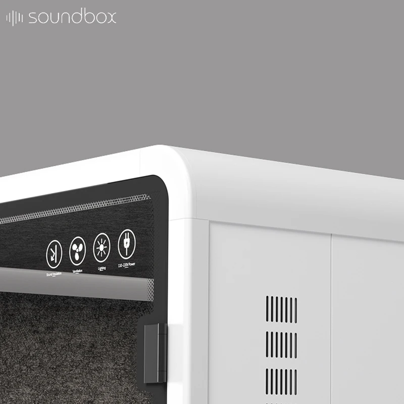 Meeting pod office cabin indoor for 4 people office booth office furniture meeting pods