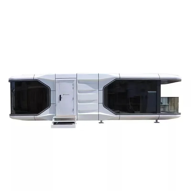 2024 Moldova Container Luxury Apple Cabin House Space Capsule House Hotel Outdoor Office Pods 2 Bedrooms with Toilet