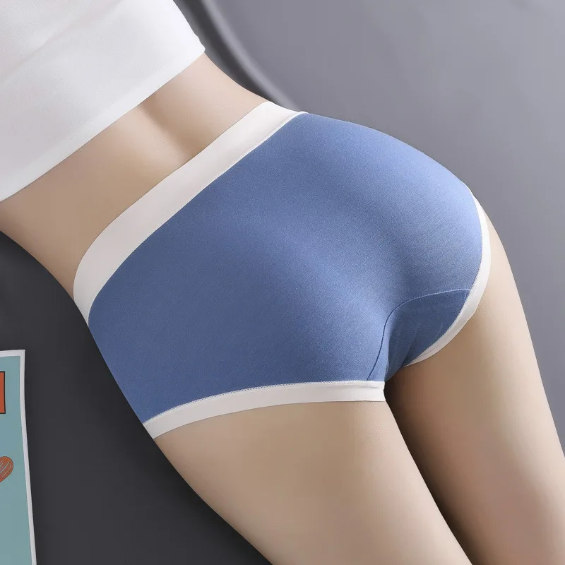 Super Soft Modal Ladies Pantys Custom Logo Mid-waist Women s Panties Briefs Japanese Cotton Crotch Boxers Underwear Women