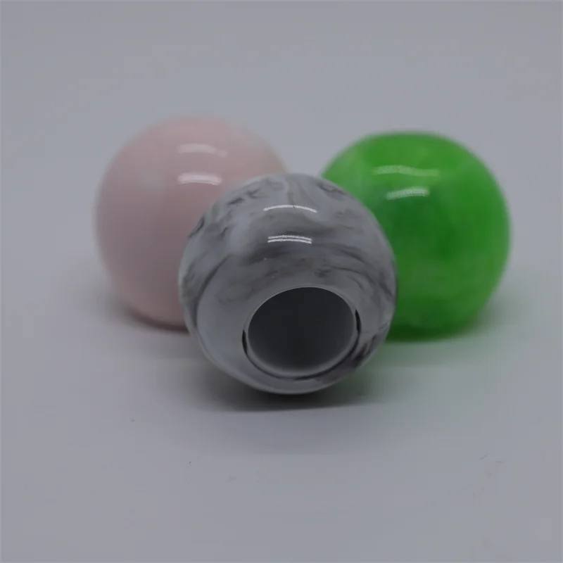 Wholesale high quality  resin round ball shaped perfume bottle cap for 15 fea perfume bottle